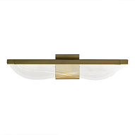 SL6509.201.01 Светильник настенный ST-Luce Золотистый/Прозрачный LED 1*18W 4000K ФЕЗАЛЕ 500_191_2947942